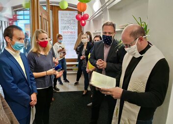 Klubovna Young Caritas otevřela na Den (mladé) Charity