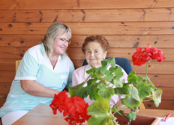 Z Domu klidného stáří sv. Anny v Sousedovicích na audienci se Svatým otcem