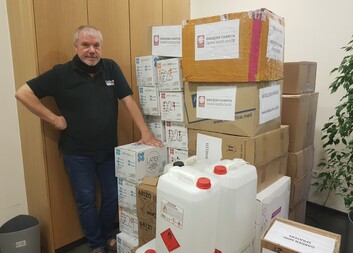 Když je možnost oplatit dobro: Diecézní charita České Budějovice zaslala pomoc jihotyrolské Charitě