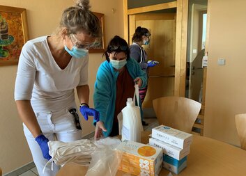 ČEZ pomohl ochránit obyvatele a personál Domu sv. Františka