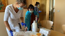 ČEZ pomohl ochránit obyvatele a personál Domu sv. Františka