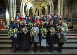 Laureáti Ceny Charity 2020 a 2021 (foto: Martina Řehořová, Člověk a víra)