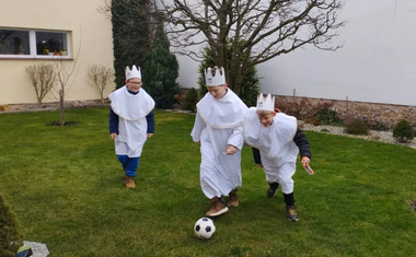 Tříkráloví koledníci v Rožnově