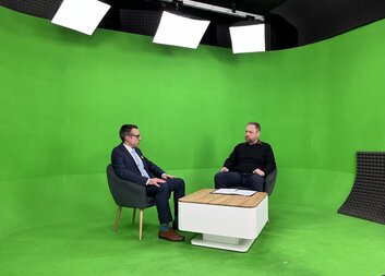 Ředitel Diecézní charity Jiří Kohout byl hostem ve vysílání Jihočeské televize