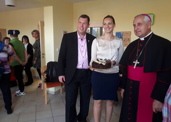 V chráněném bydlení si připomněli svátek sv. Františka