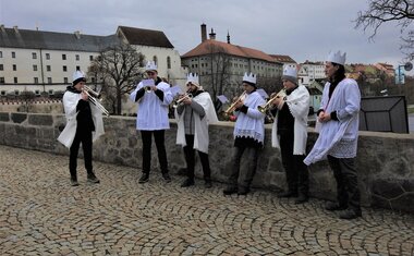 Trubači z Lesnické školy v Písku