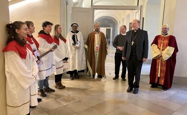 Požehnání na Biskupství českobudějovickém