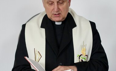 českobudějovický biskup Vlastimil Kročil požehnal objektu i zaměstnancům