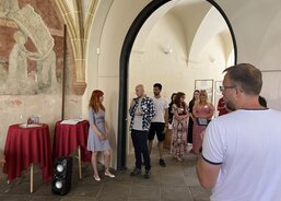 představili se i zahraniční dobrovolníci Miloš a Mohamed