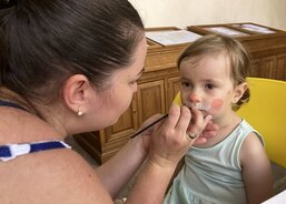 oblíbené malování na obličej