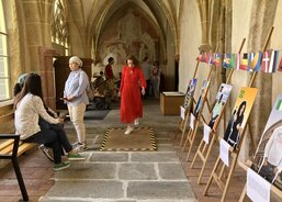 nádherná křížová chodba kláštera