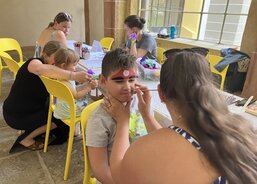 kreativní koutek od Young Caritas