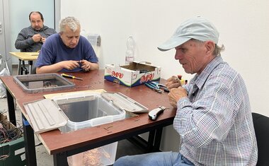 dílna na veselském nádraží