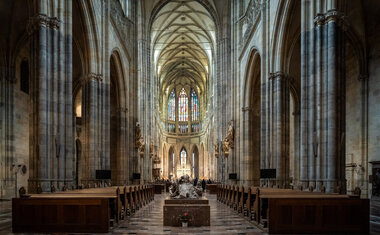 Svatovítská katedrála (foto: Anička Guthrie, Člověk a víra)