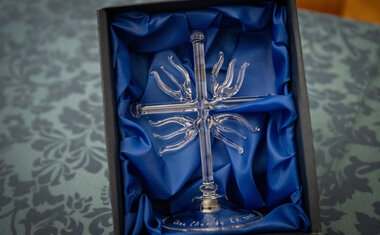 Cena od Davida Wünsche (foto: Anička Guthrie, Člověk a víra)