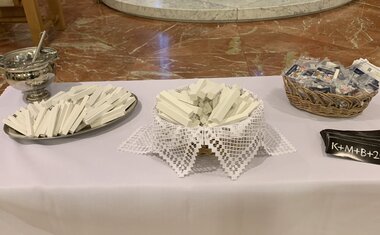 křídy pro tříkrálové koledníky