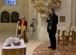 ředitel Diecézní charity pan Jiří Kohout