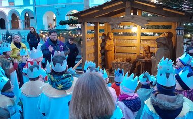 žehnání koledníkům Třeboň