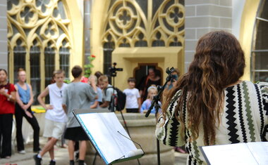 hudba v rajské zahradě