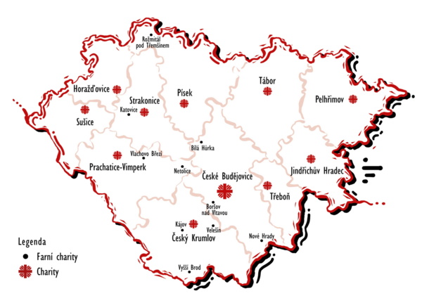 Mapa Farních charit (1)