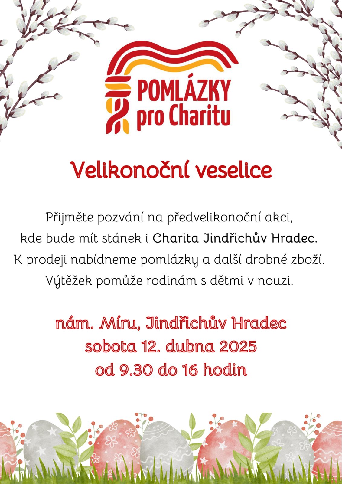 Velikonoční veselice - pozvánka