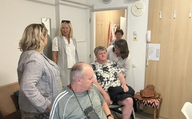 šatna Věry Hlaváčkové