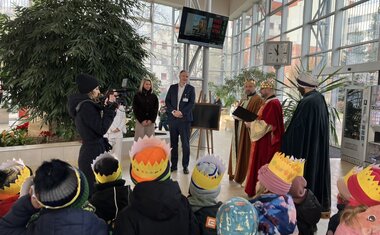 Požehnání v českobudějovické nemocnici