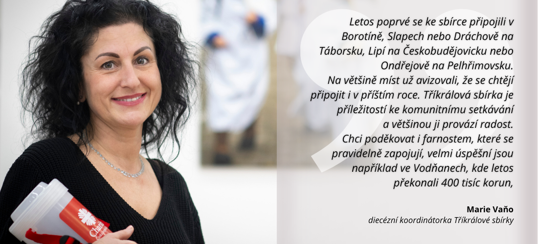 Marie Vaňo, koordinátorka DCHCB Marie Vaňo, koordinátorka DCHCB