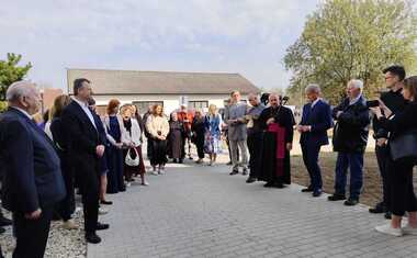 slavnostní otevření a požehnání