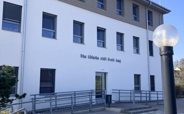 zrekonstruované původní křídlo