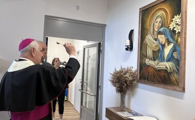 požehnání obrazu sv. Anny